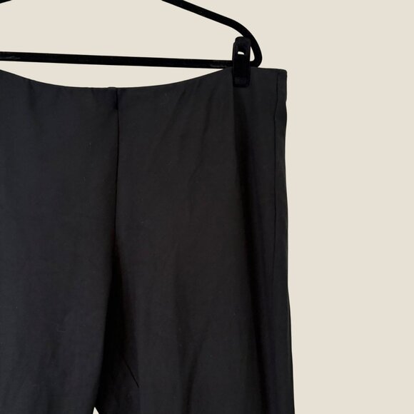 J.Jill Ponte Black Pull-On Elastic Waist Stretch Leggings Size 3X - Picture 4 of 8